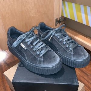 Rihanna Fenty Puma Velvet Creepers